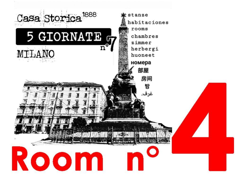 Casa Storica Piazza 5 Giornate Hotell Milano Rom bilde